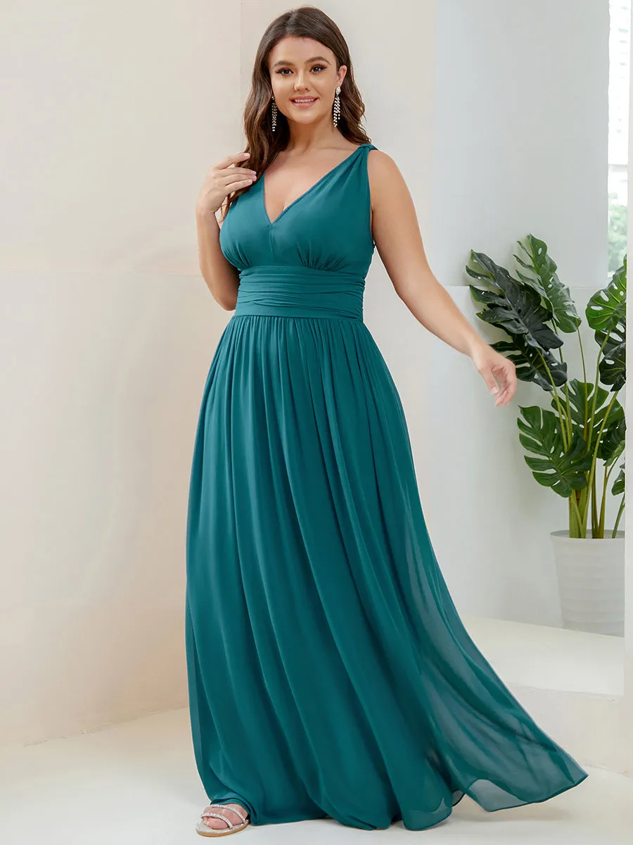 ALICE SLEEVELESS CHIFFON BRIDESMAID DRESS