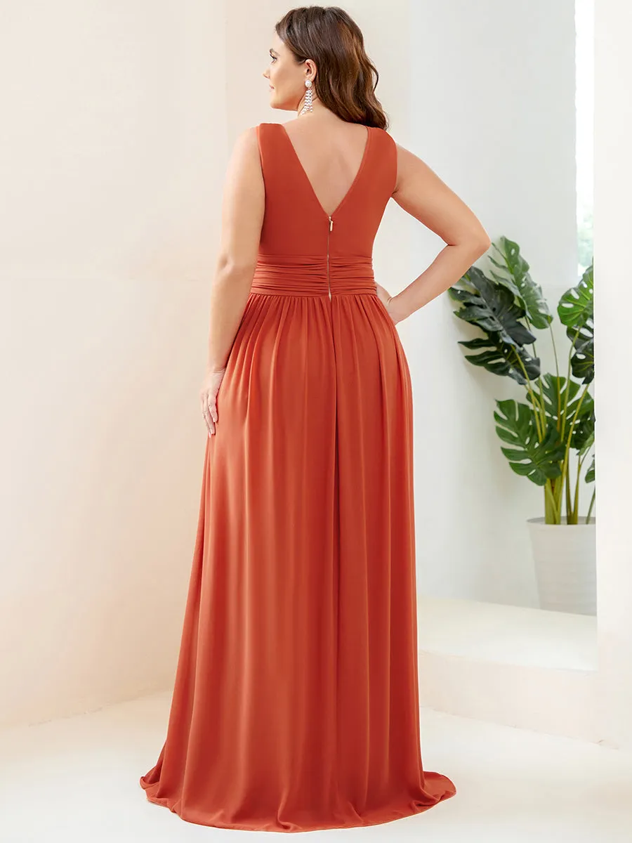 ALICE SLEEVELESS CHIFFON BRIDESMAID DRESS