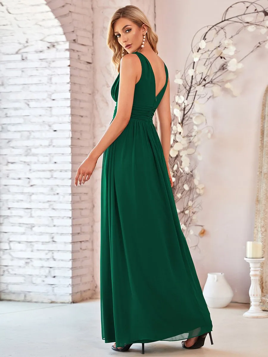 ALICE SLEEVELESS CHIFFON BRIDESMAID DRESS