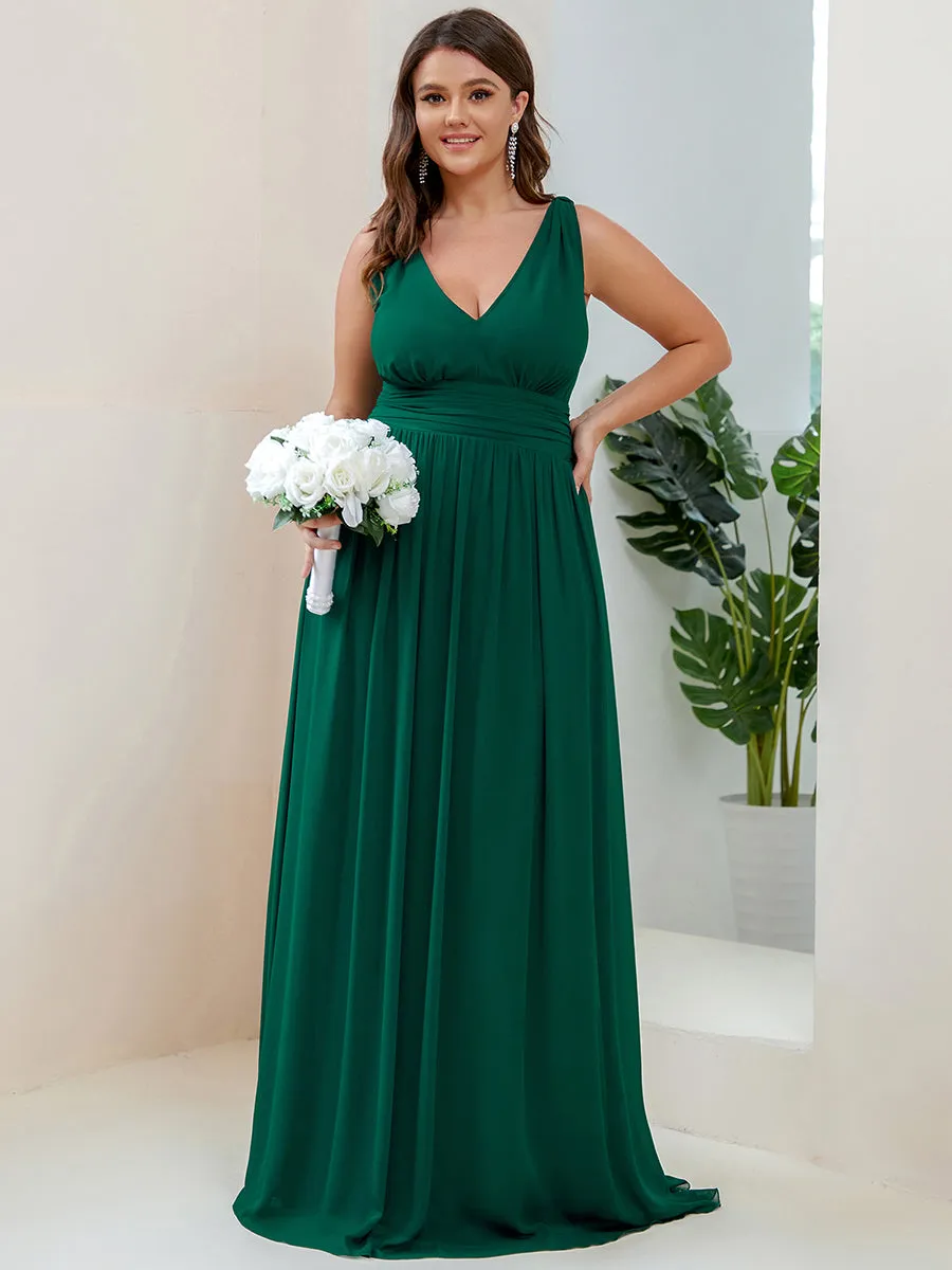 ALICE SLEEVELESS CHIFFON BRIDESMAID DRESS