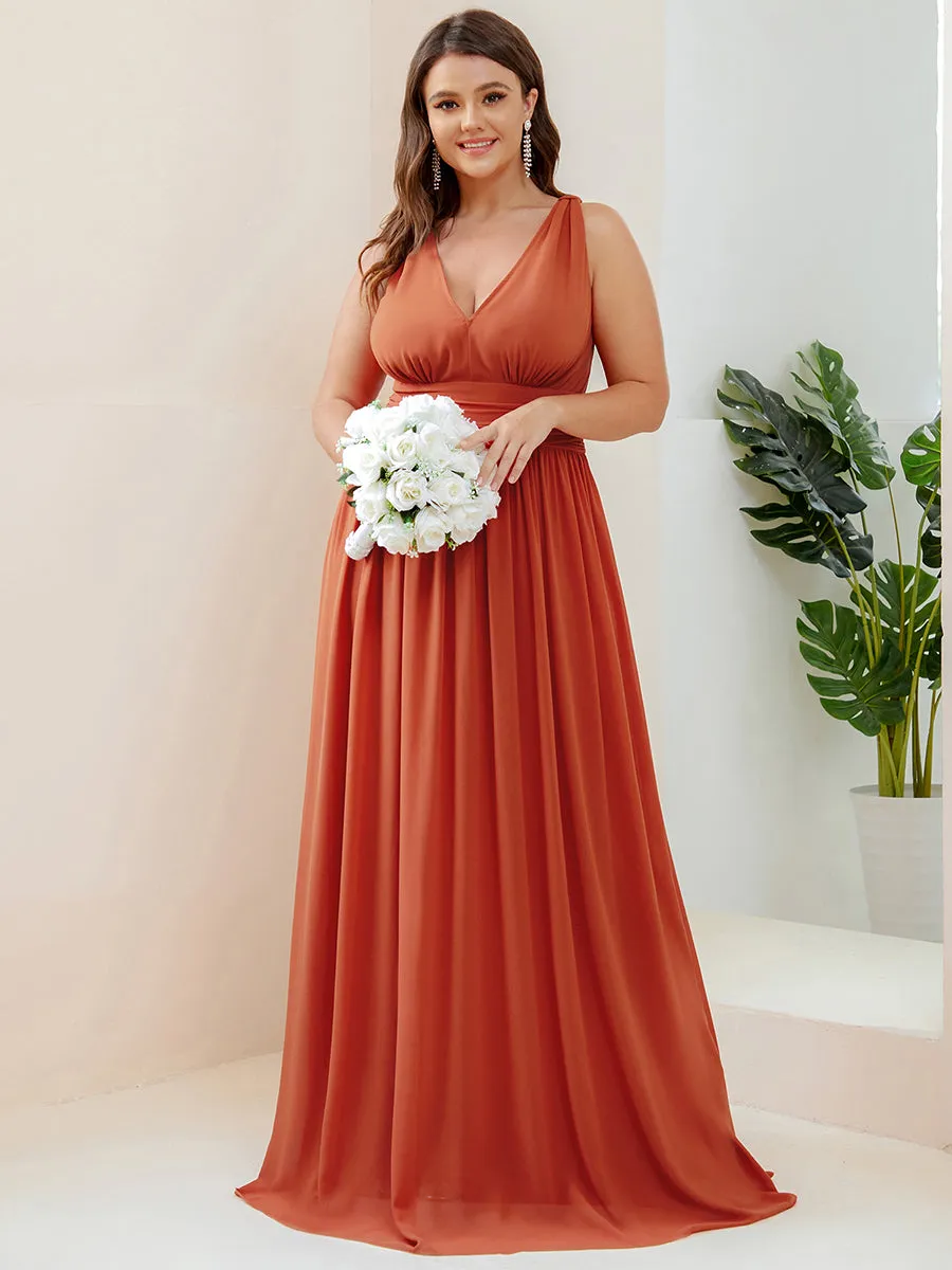 ALICE SLEEVELESS CHIFFON BRIDESMAID DRESS