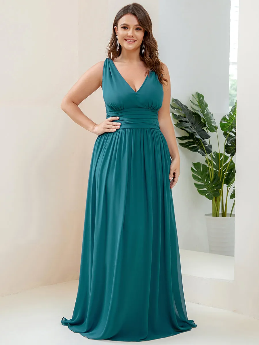 ALICE SLEEVELESS CHIFFON BRIDESMAID DRESS