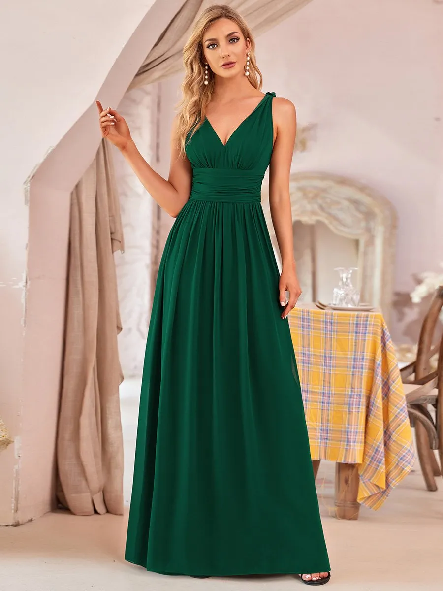 ALICE SLEEVELESS CHIFFON BRIDESMAID DRESS