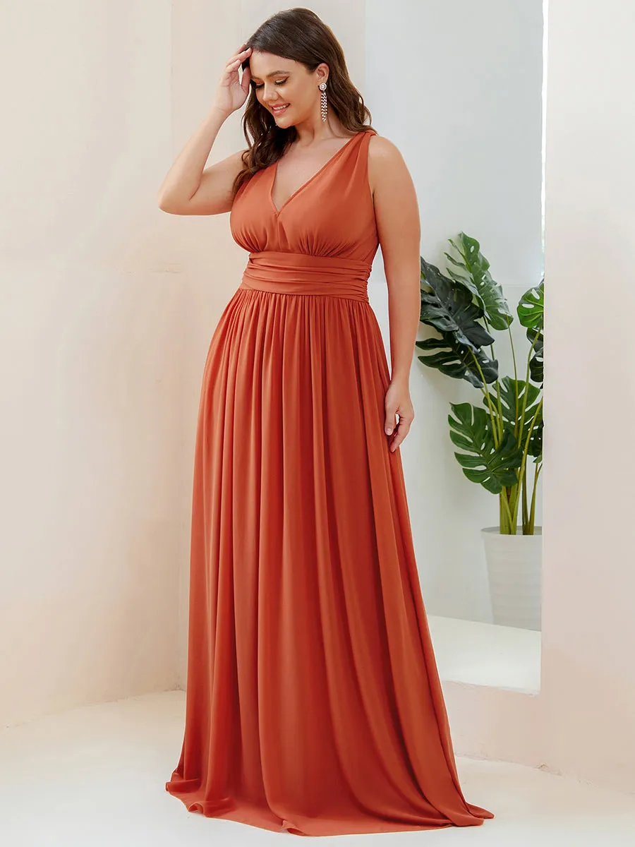 ALICE SLEEVELESS CHIFFON BRIDESMAID DRESS