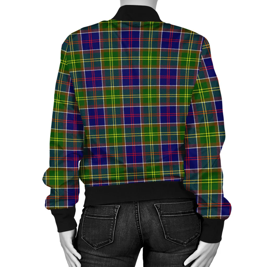 Arnott Tartan Bomber Jacket with Family Crest