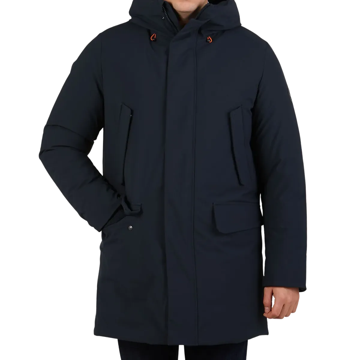 Blue Black Padded Wilson Arctic Parka