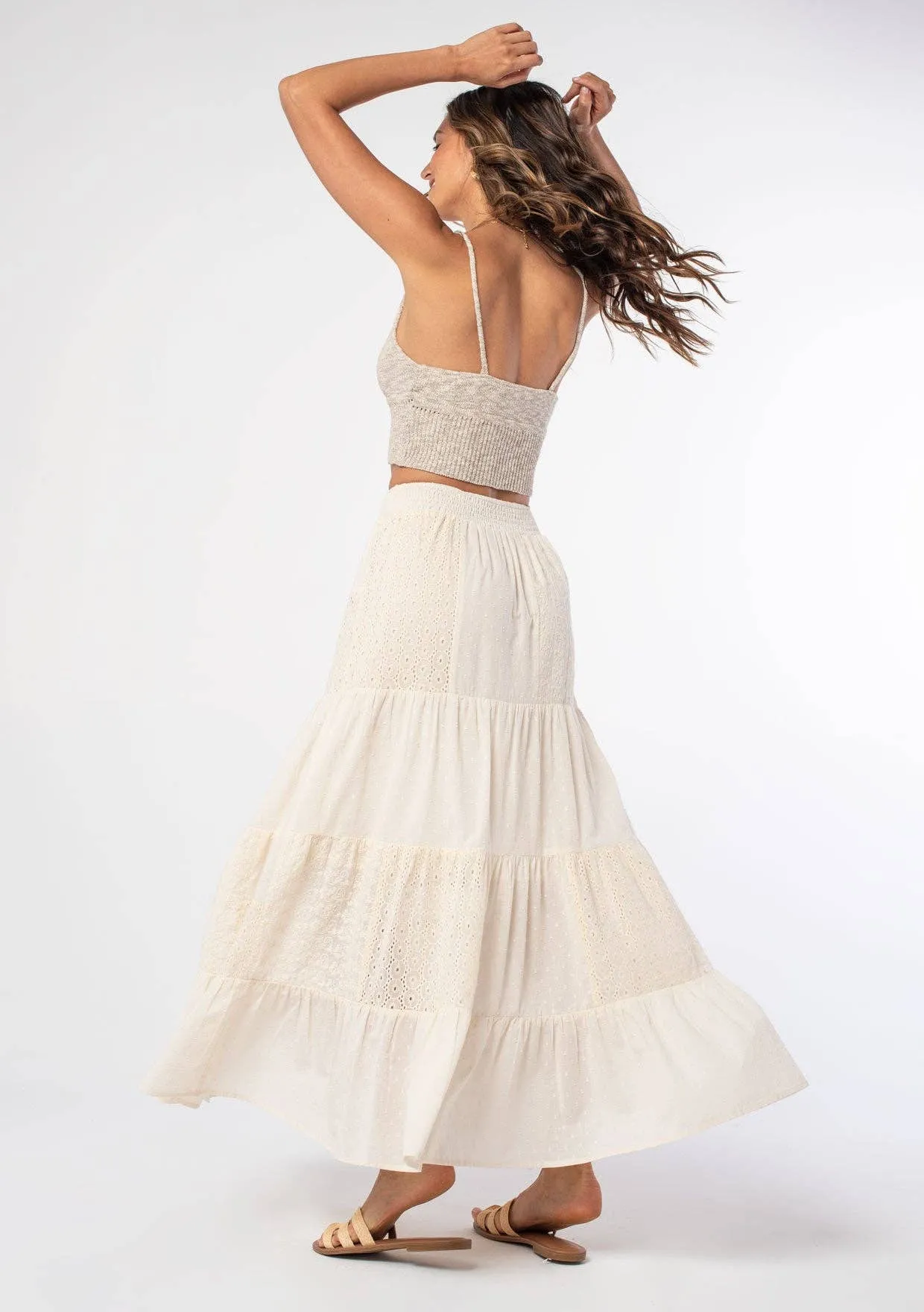 Breath Taking Bohemian Crochet Skirt