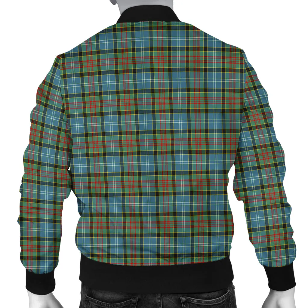 Brisbane Tartan Bomber Jacket with Family Crest