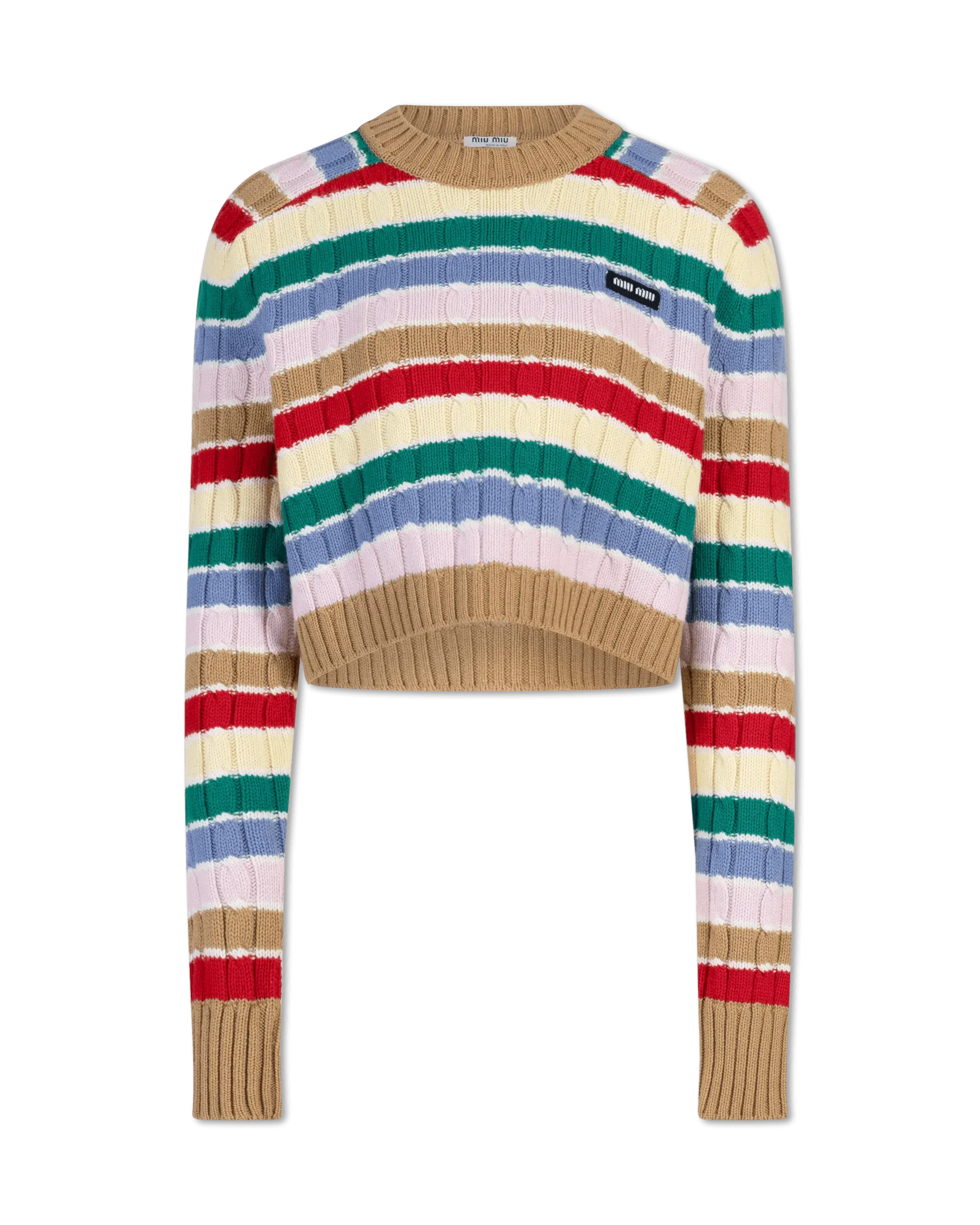 Cashmere Striped F5 Sweater