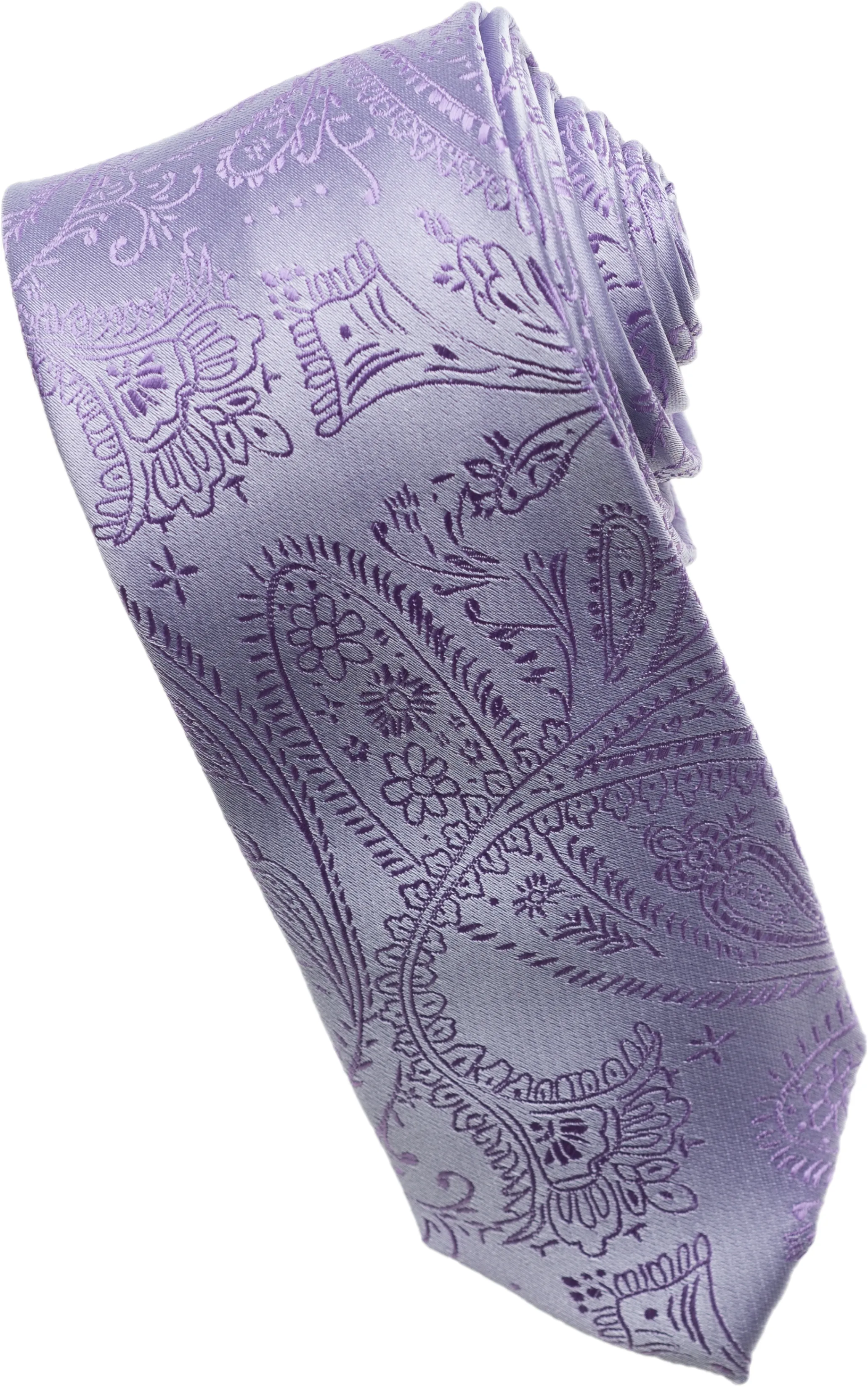 Dahlia Paisley Tone on Tone Necktie