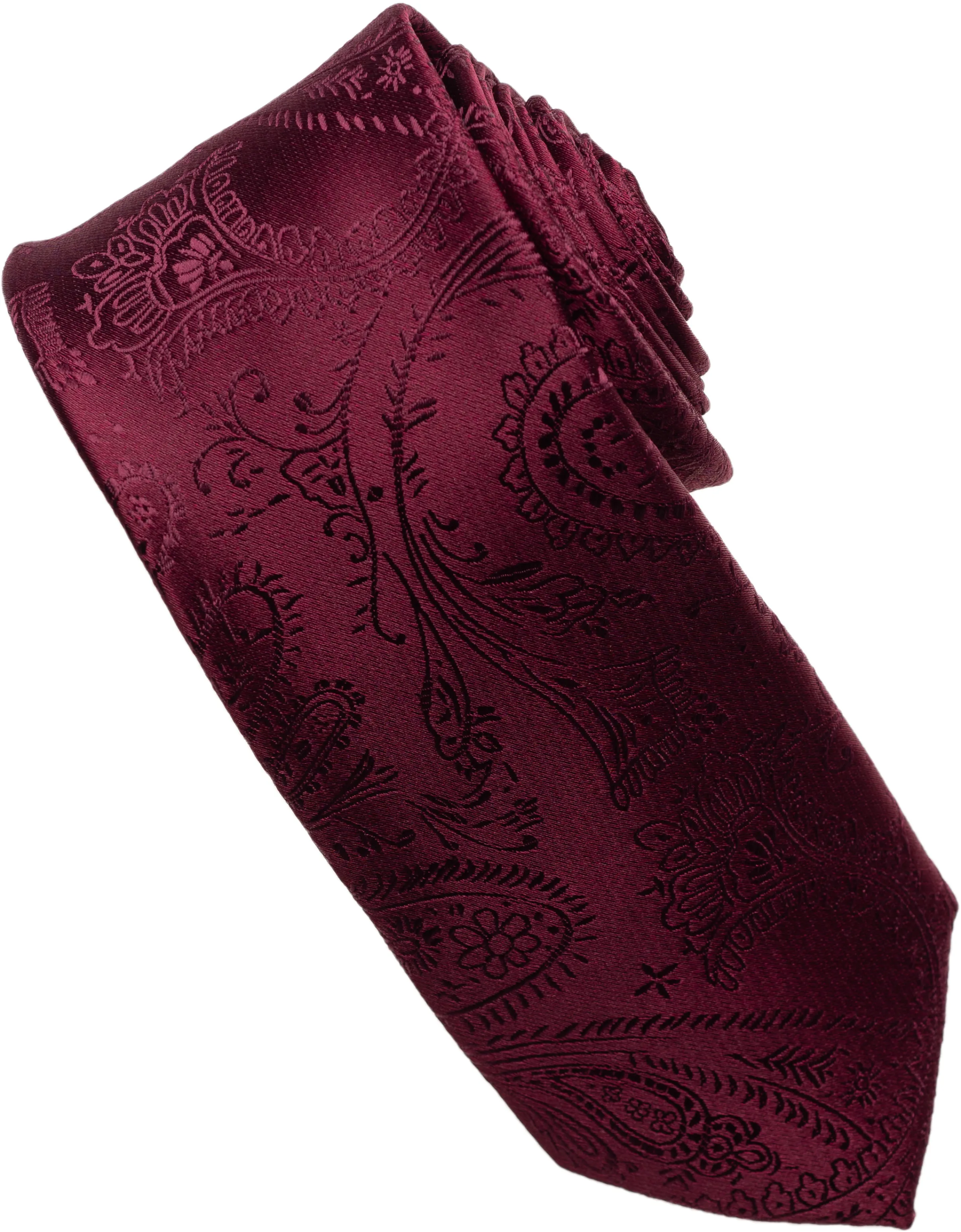 Dahlia Paisley Tone on Tone Necktie