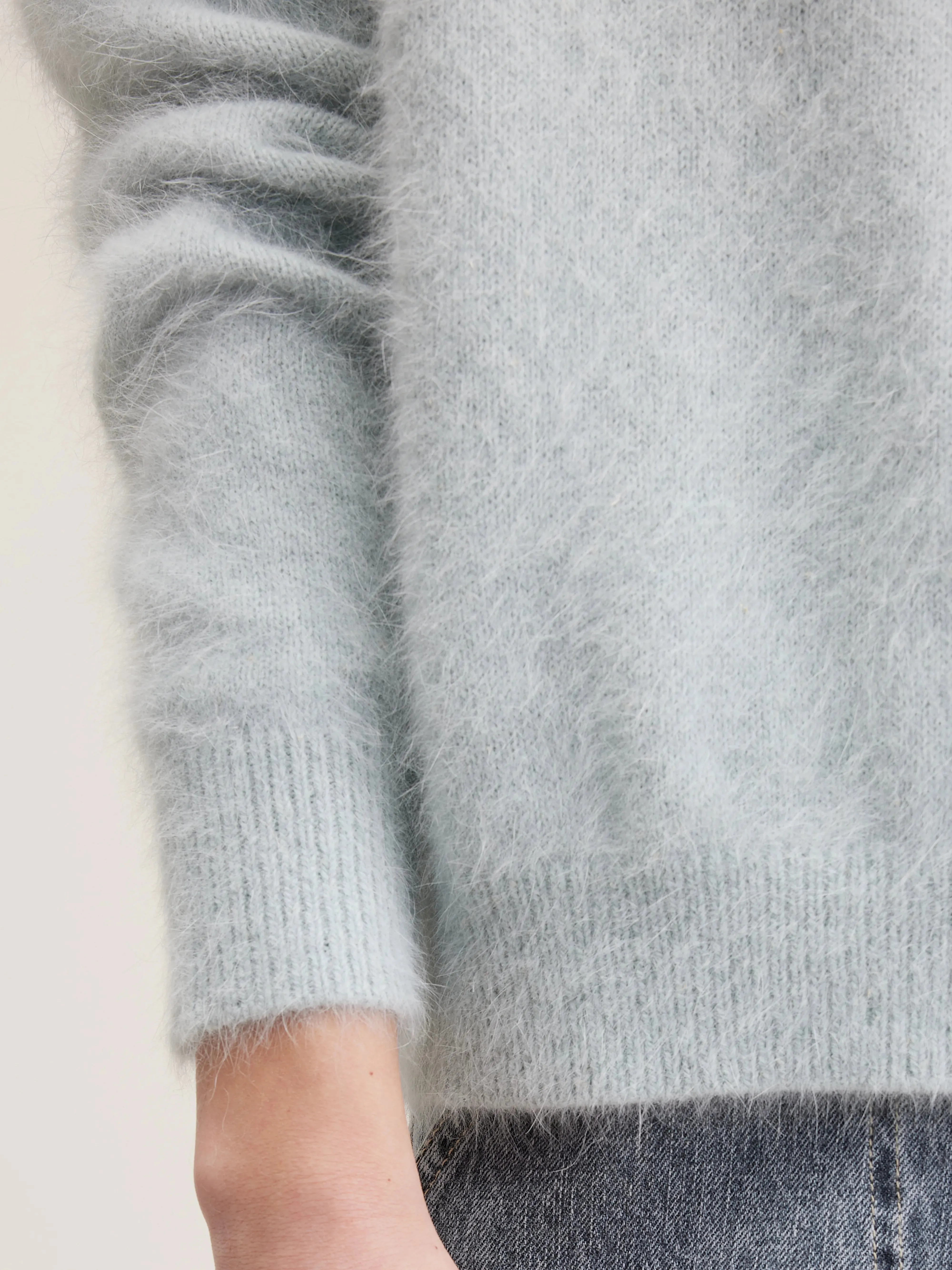 Datus angora-blend sweater (242 / W / GIVRE)