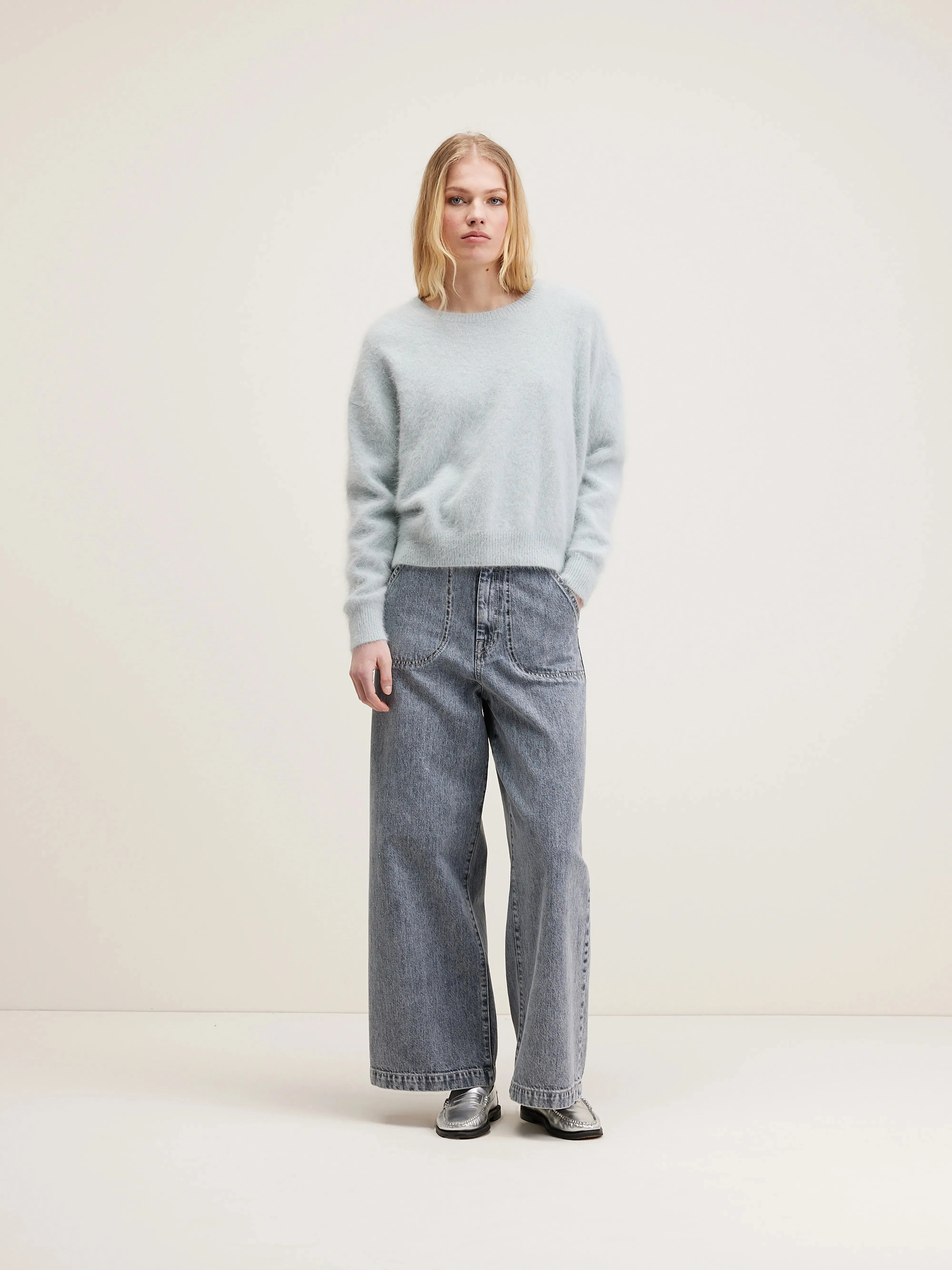 Datus angora-blend sweater (242 / W / GIVRE)