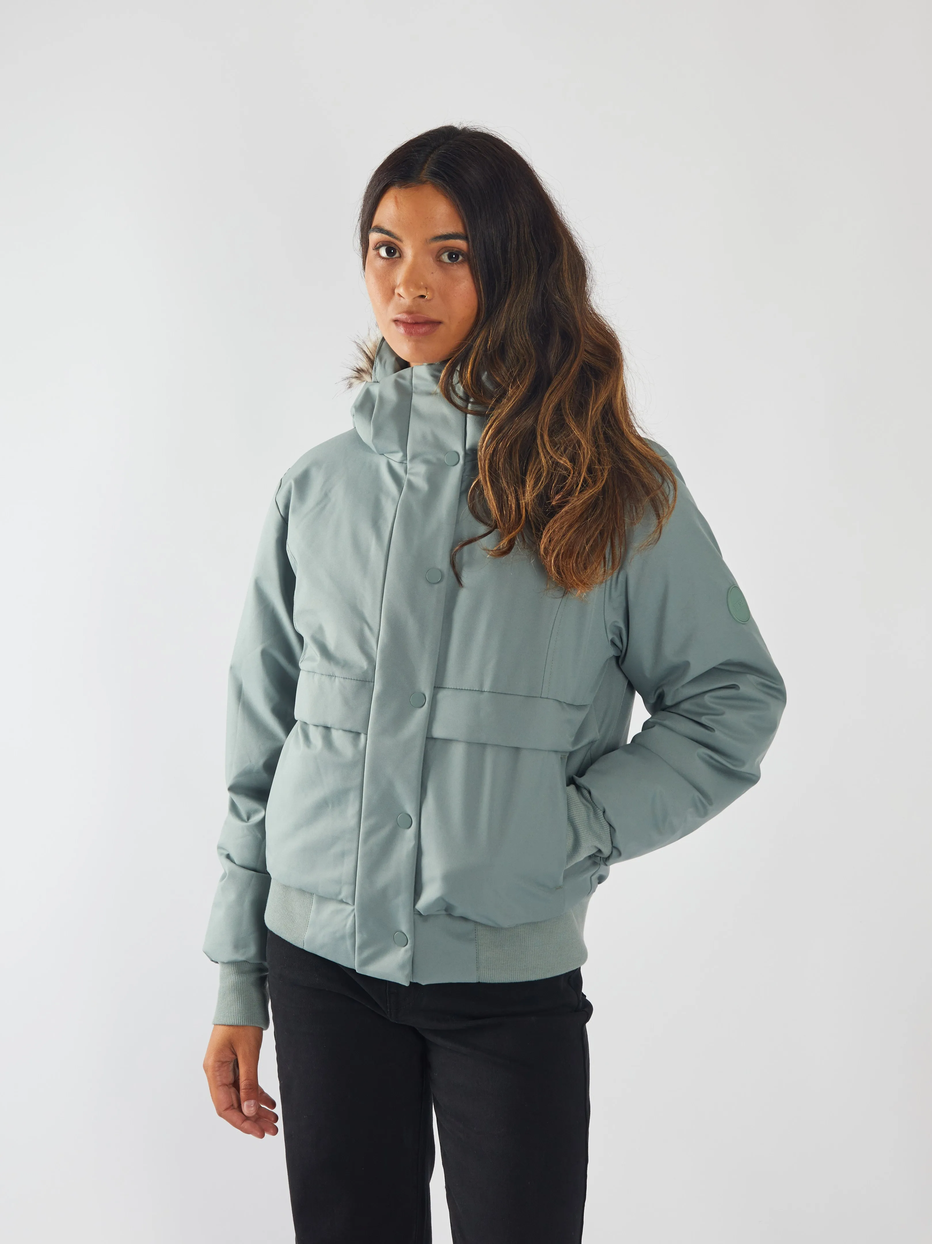 Evelyn Jacket Sage Leaf