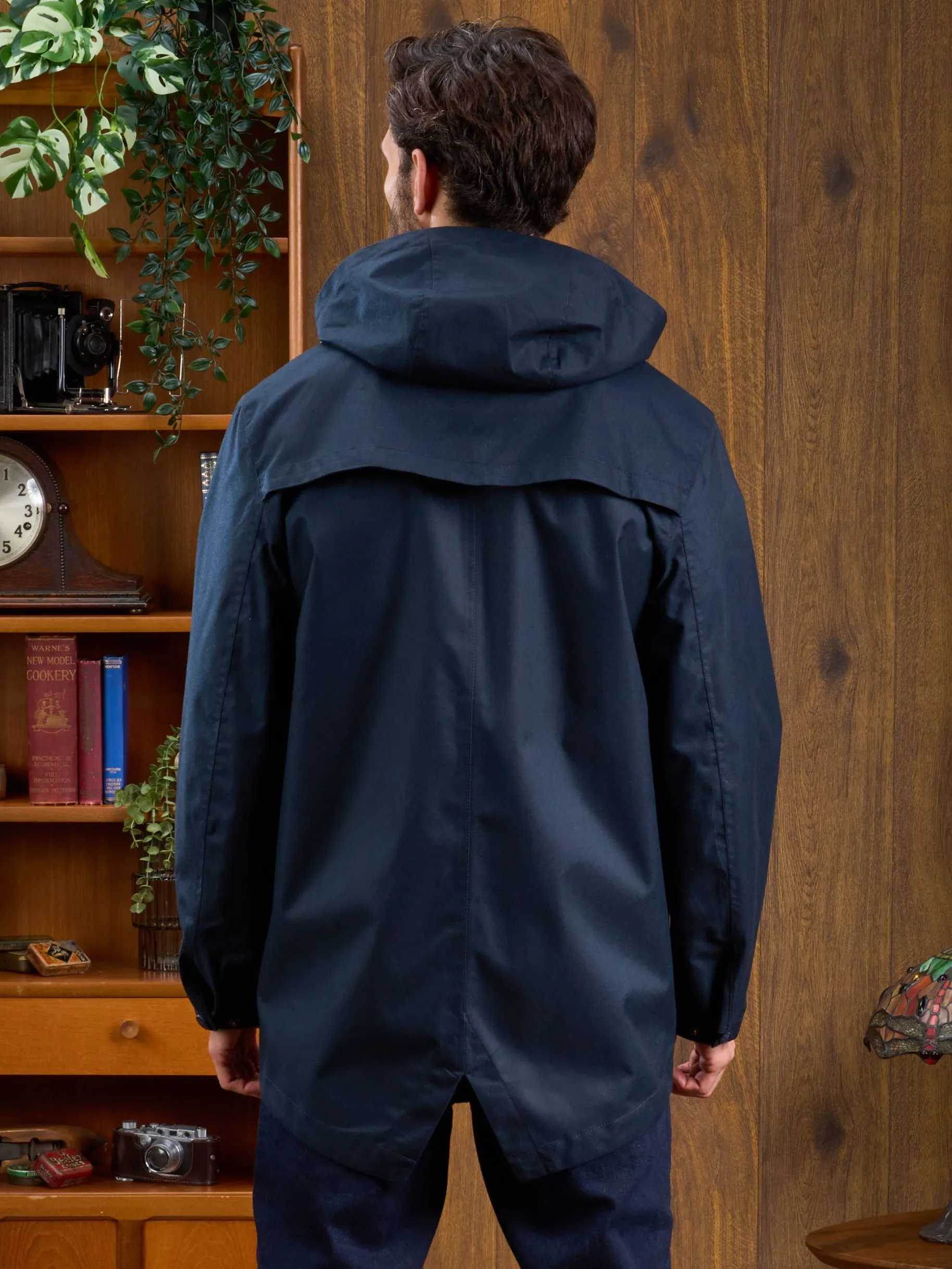 Fernley Men's Waterproof Parka In Navy