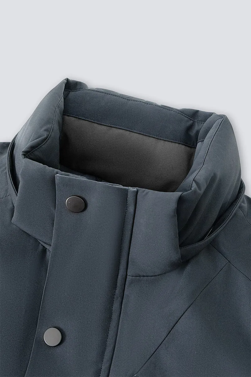 Graphene-Lined Down Parka Jacket | Ink Blue KBL000