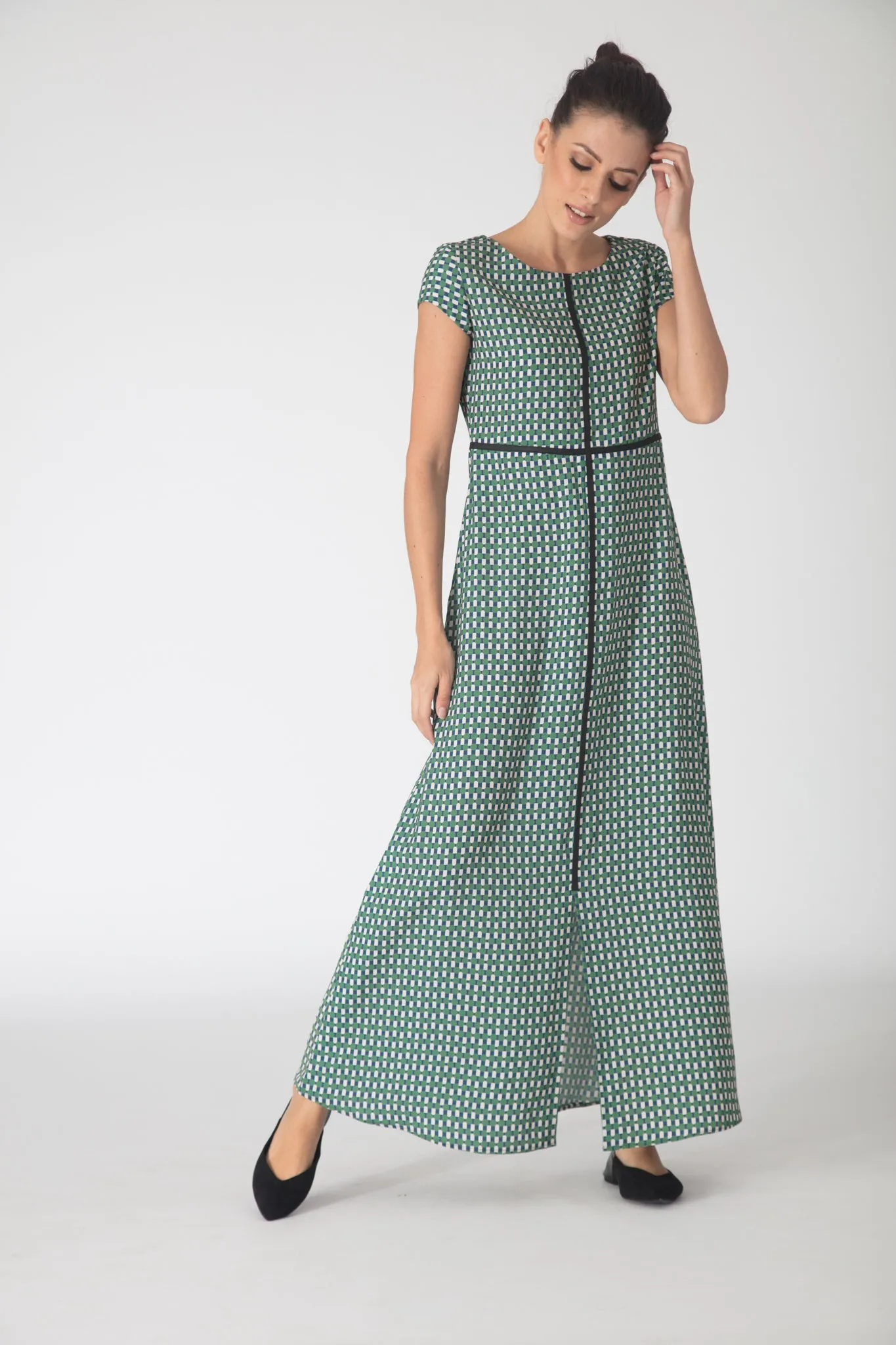 Jackie A line Maxi Dress