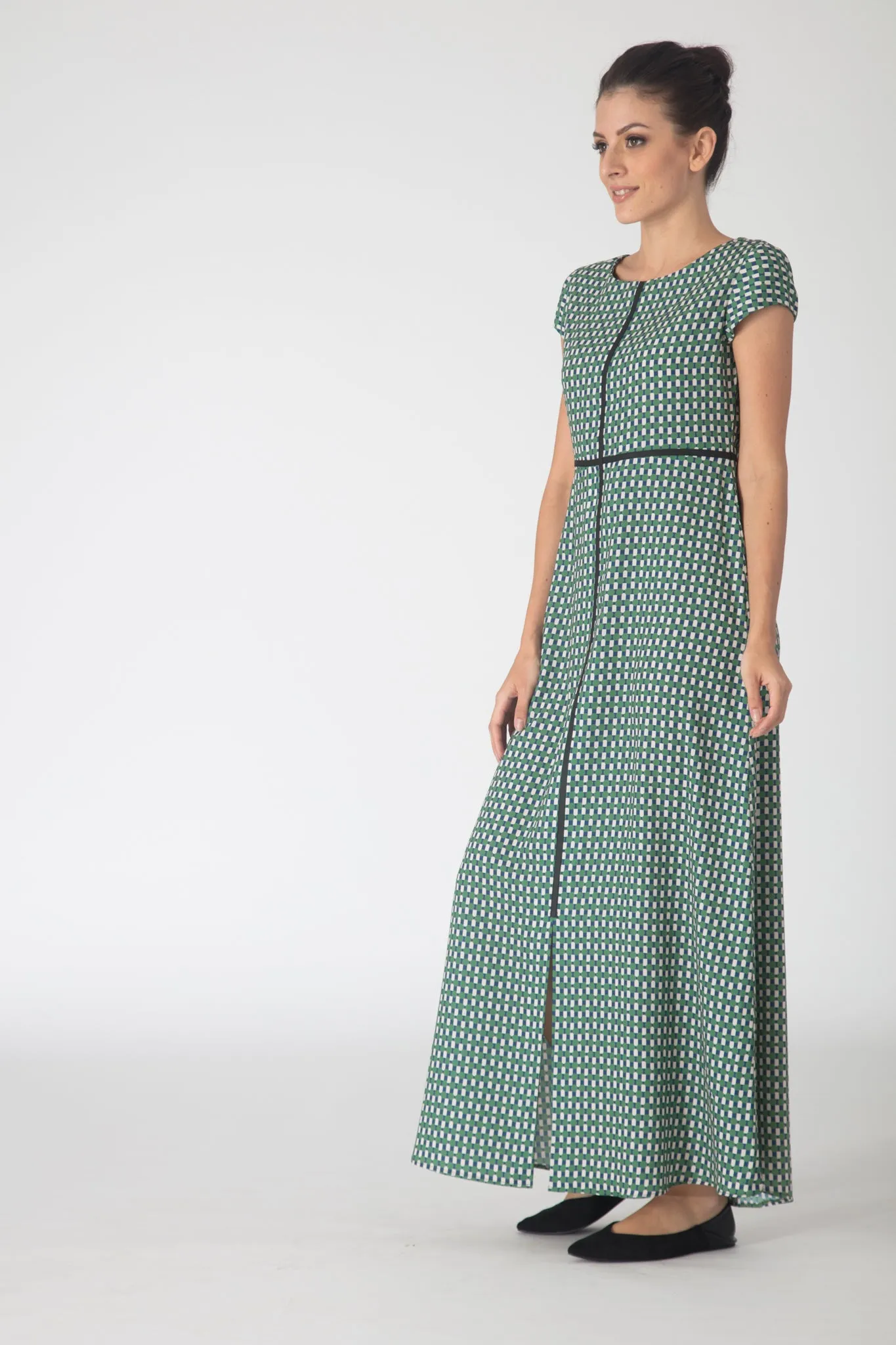 Jackie A line Maxi Dress