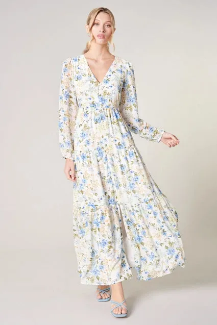 Luz Floral Maxi Dress