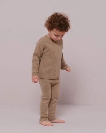 MILLEDEUX~ Cashmere pointelle sweater(6 mo-2 yr)