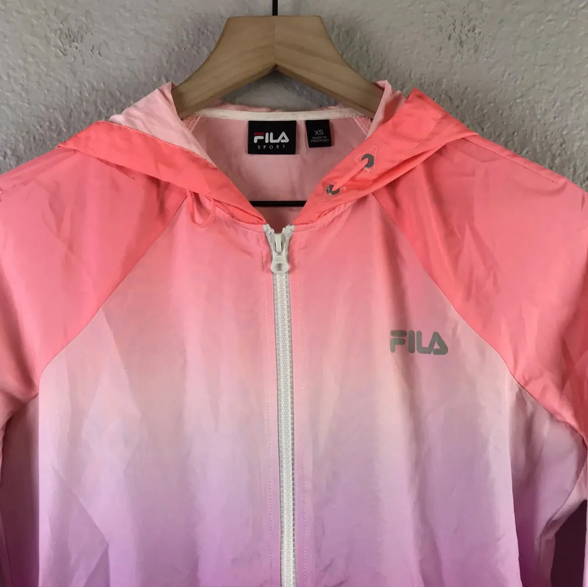 Ombré Windbreaker Jacket