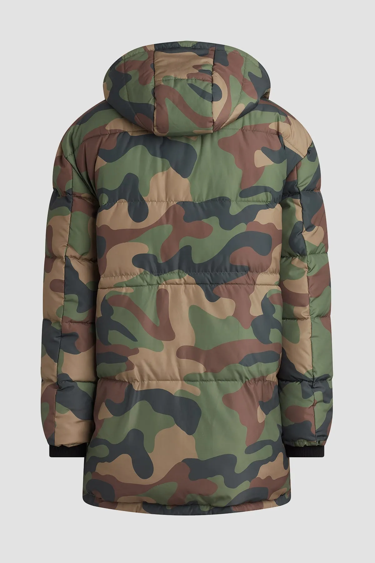 Quilted Hooded Storm Parka