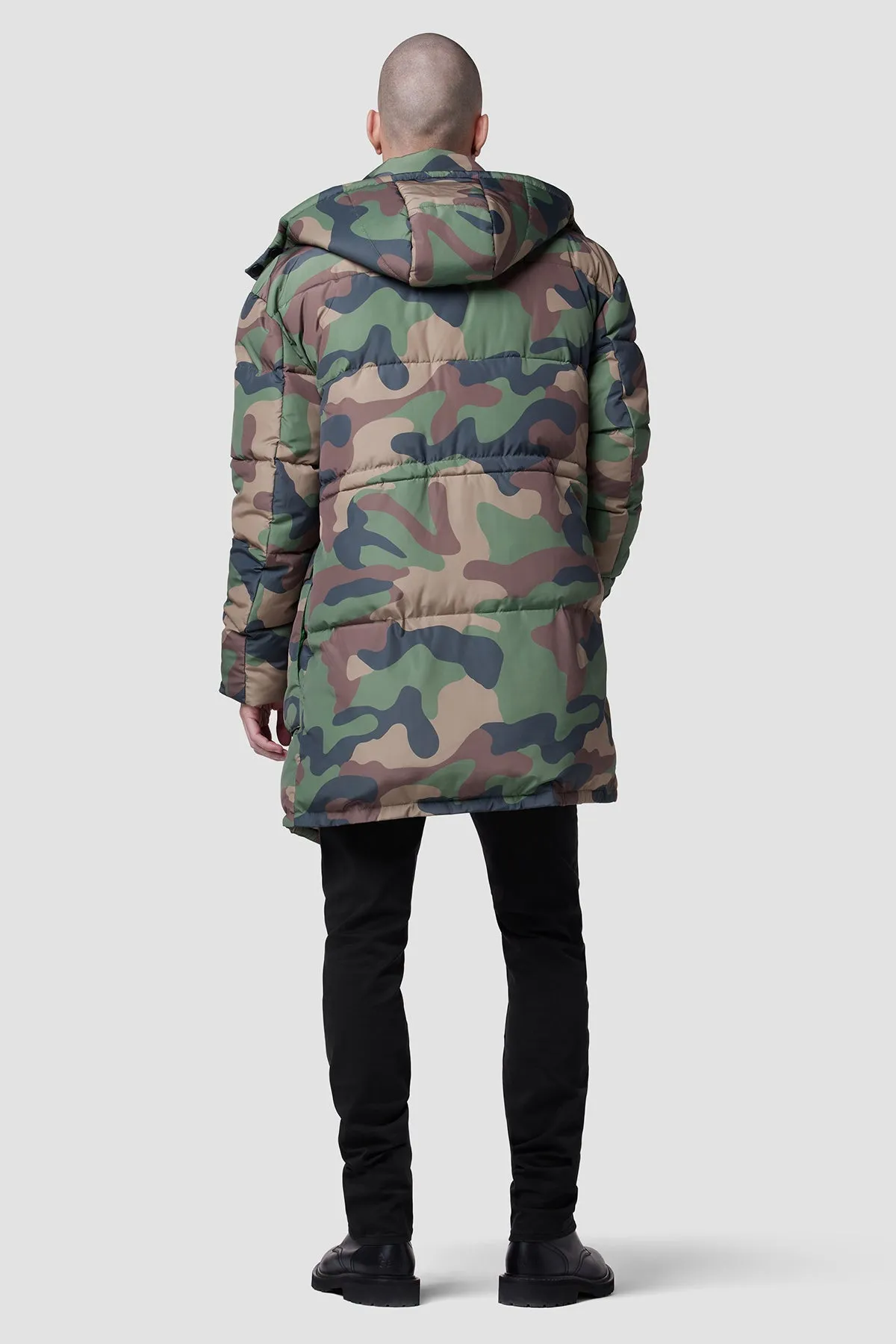 Quilted Hooded Storm Parka