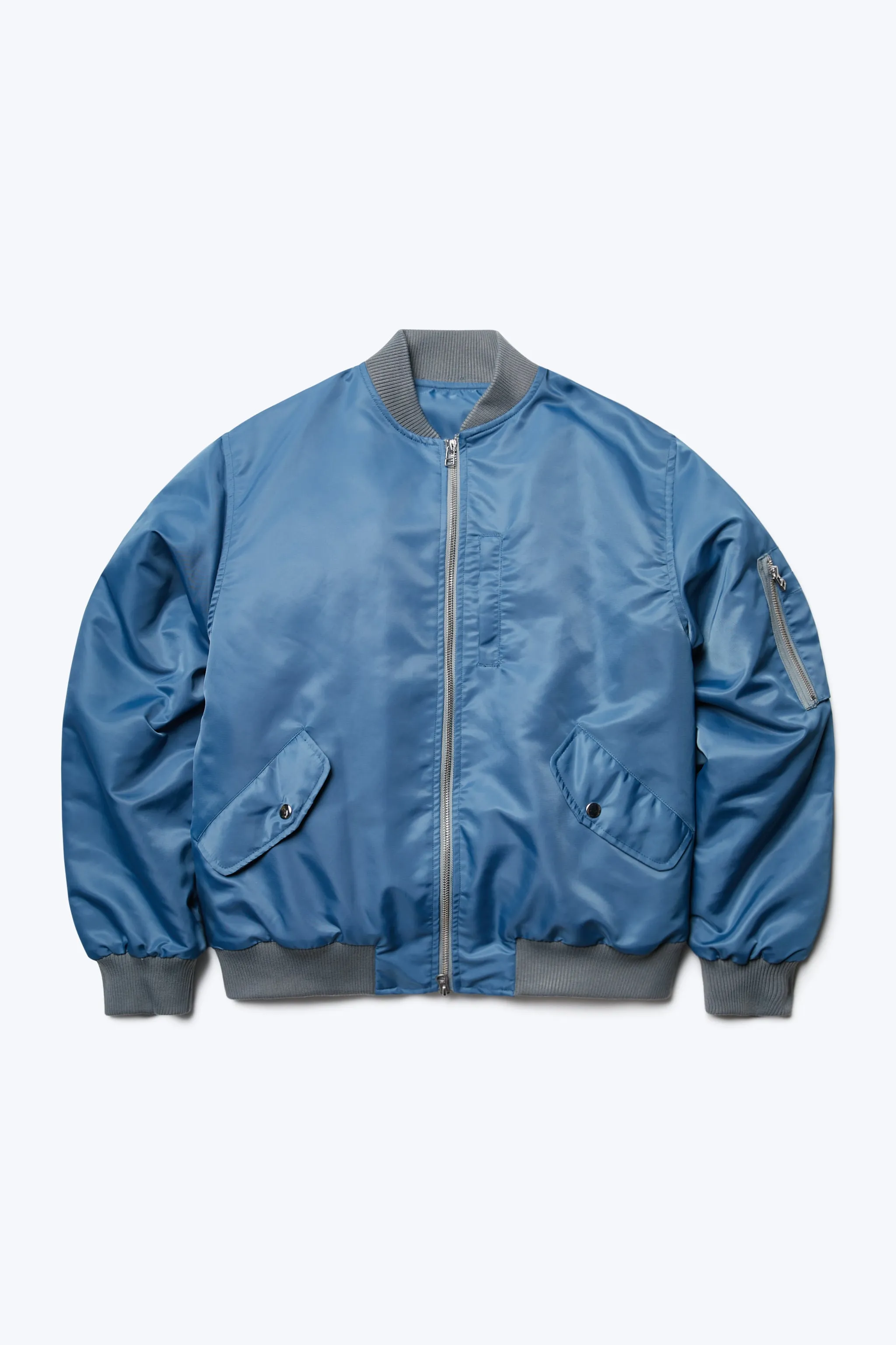 Strata Bomber Jacket Blue