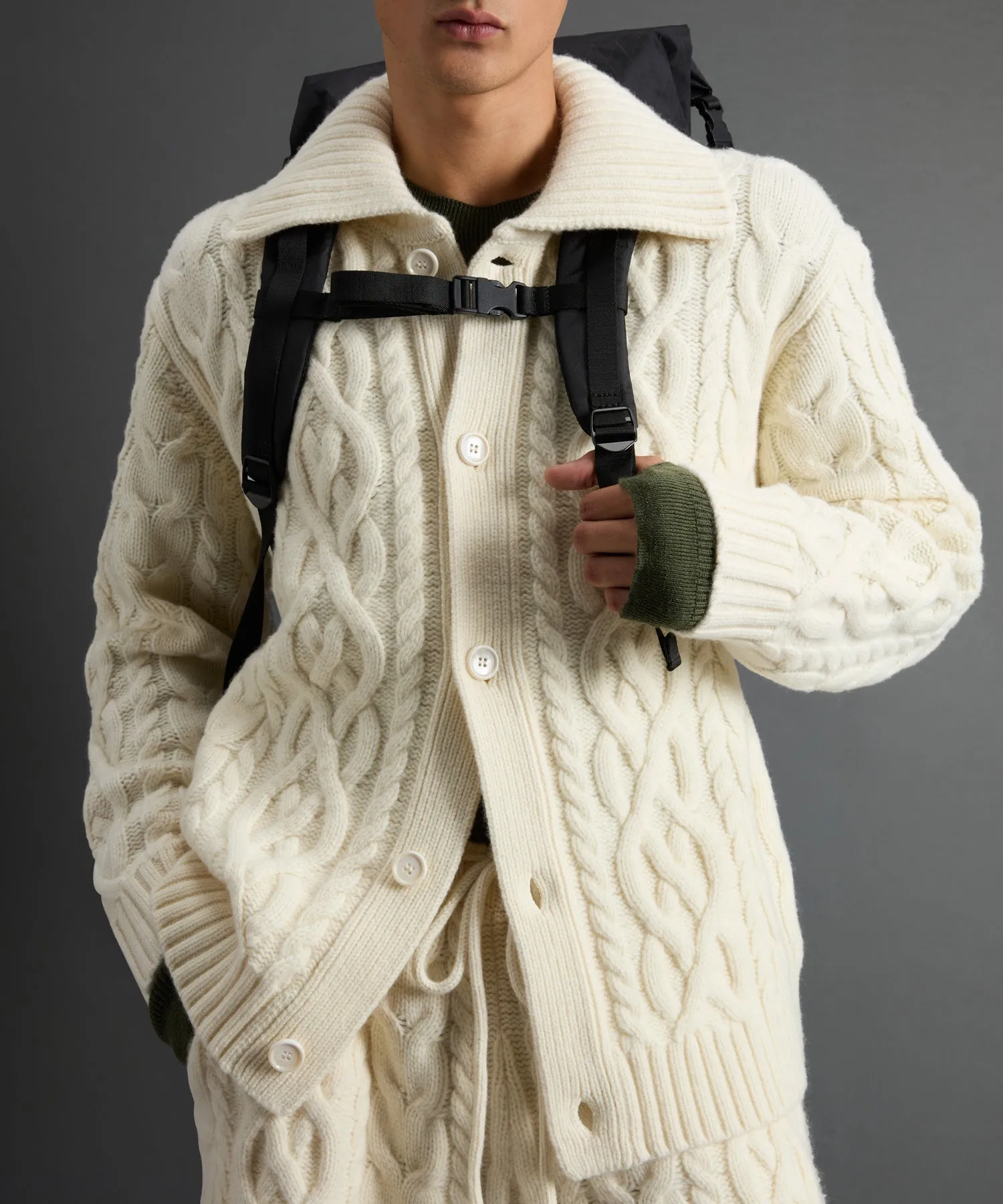 Todd Snyder X Woolrich Cable Knit Jacket