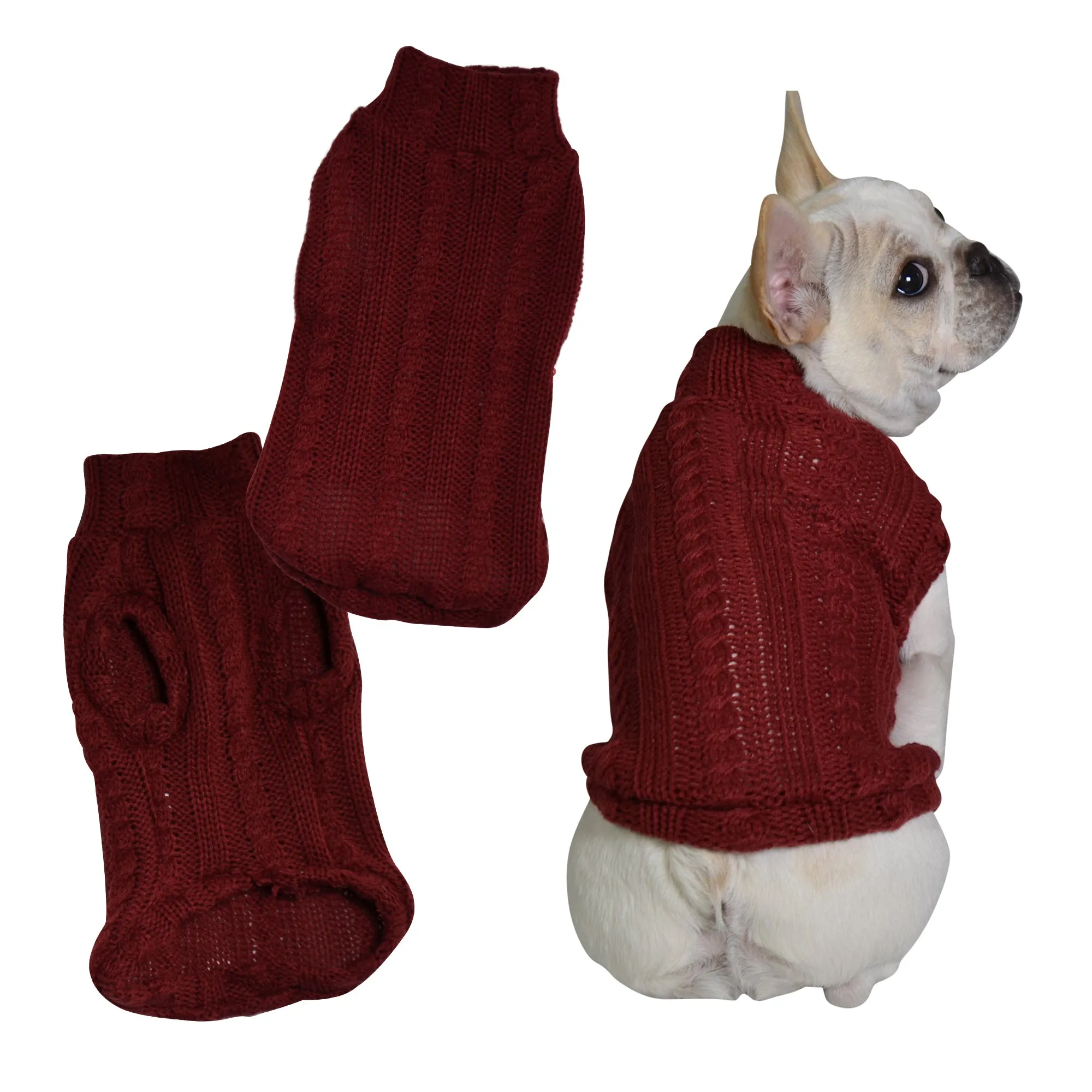 Turtleneck Dog Sweater