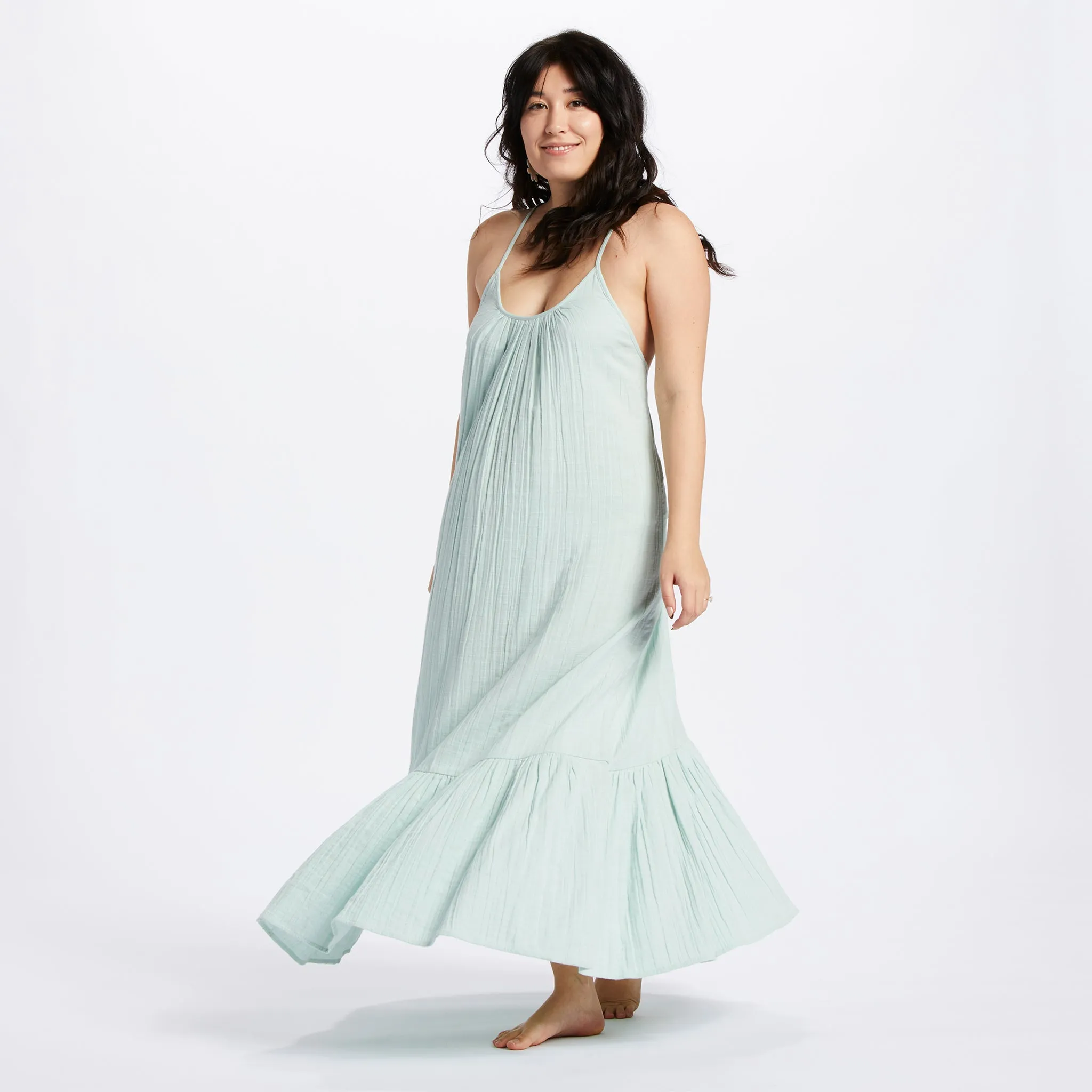 Womens On The Lanai Dress - Sage